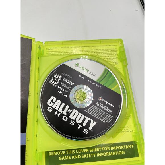 Call of Duty Ghosts Xbox 360 Complete CIB - Picture 6 of 7